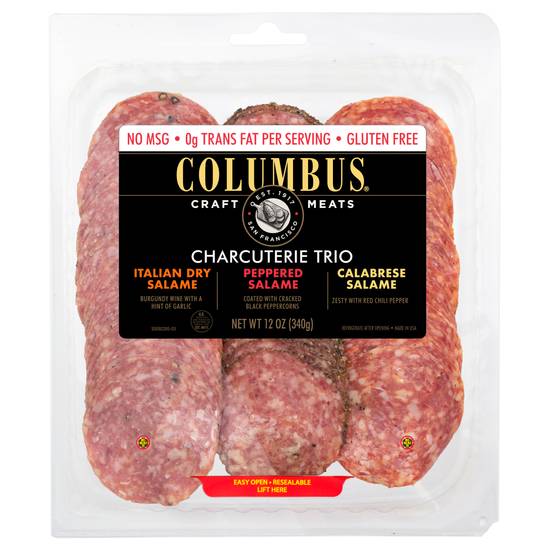 Columbus Charcuterie Salame Trio