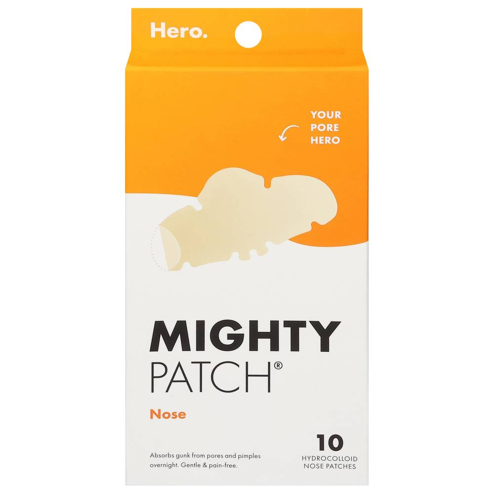 Hero. Mighty Patch Hydrocolloid Nose Patch (1.5 oz)