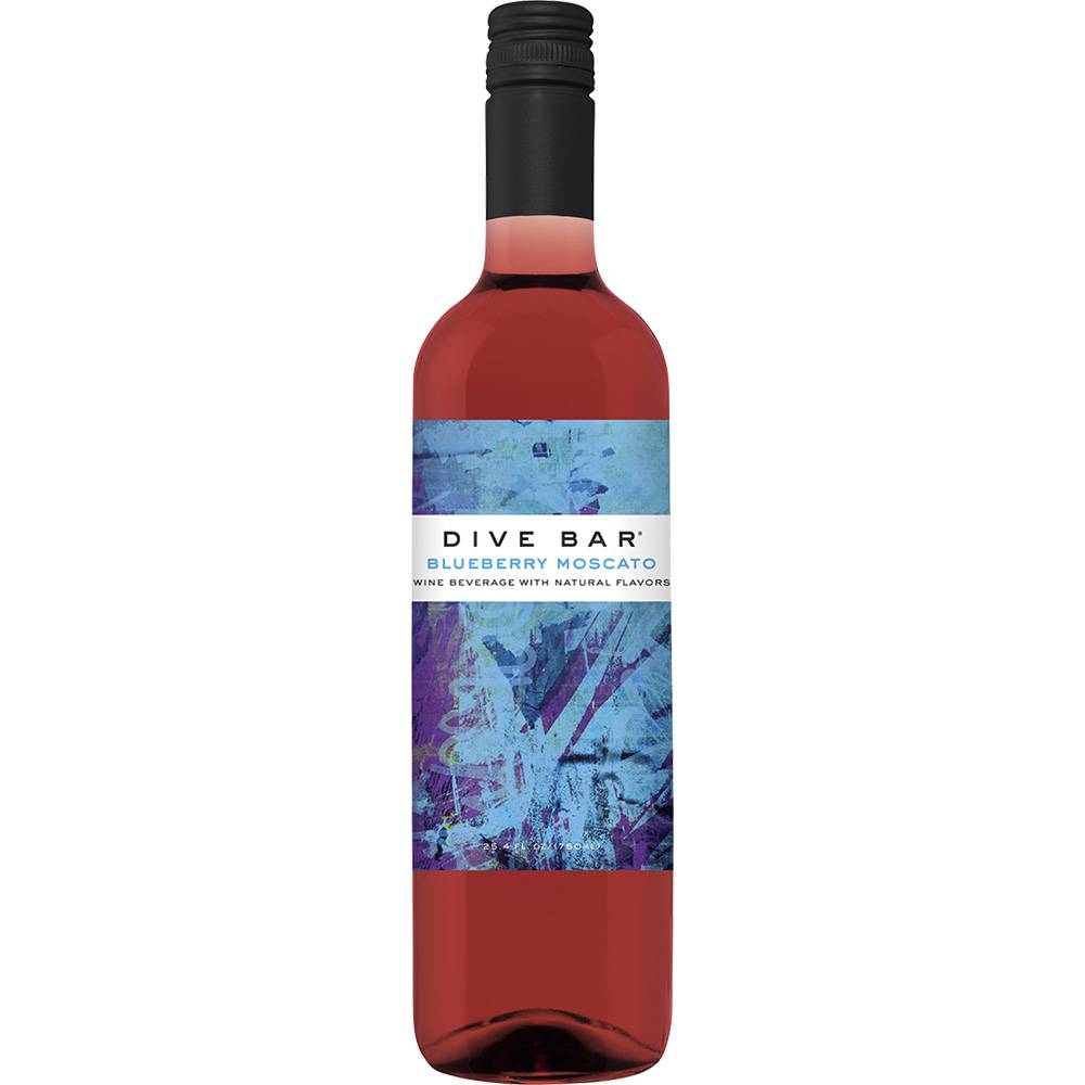 Dive Bar Blueberry Moscato Wine (750 ml)