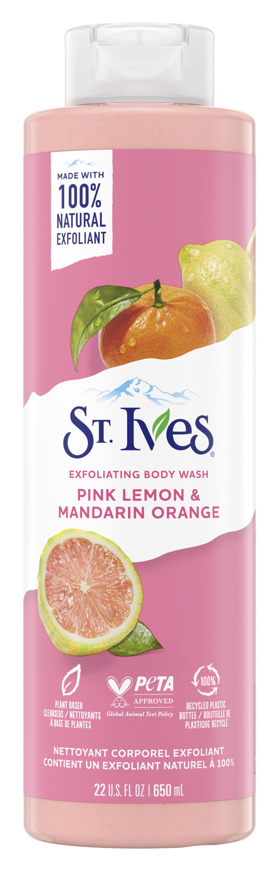St. Ives Pink Lemon & Mandarin Orange Body Wash (22 fl oz)