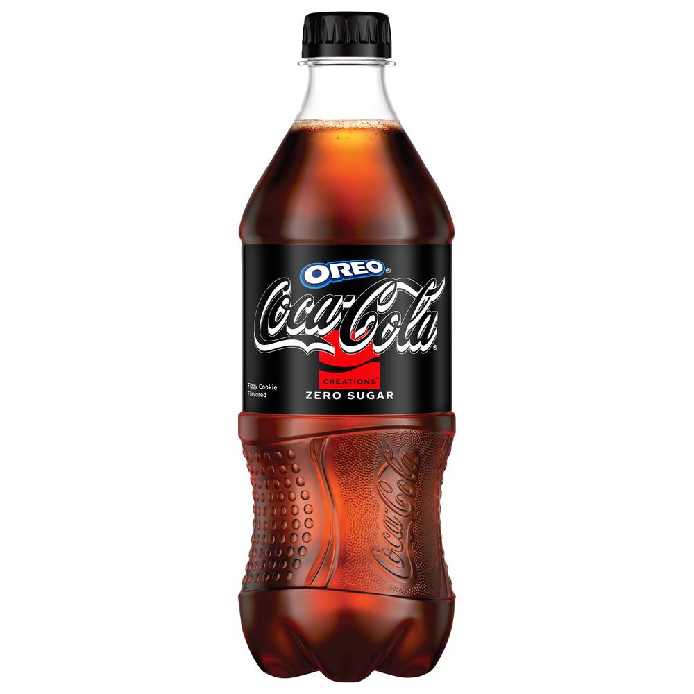 Coca-Cola Oreo Zero Sugar Soft Drink, Fizzy Cookie (20 fl oz)