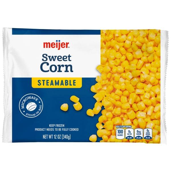 Meijer Steamable Frozen Sweet Corn (12 oz)