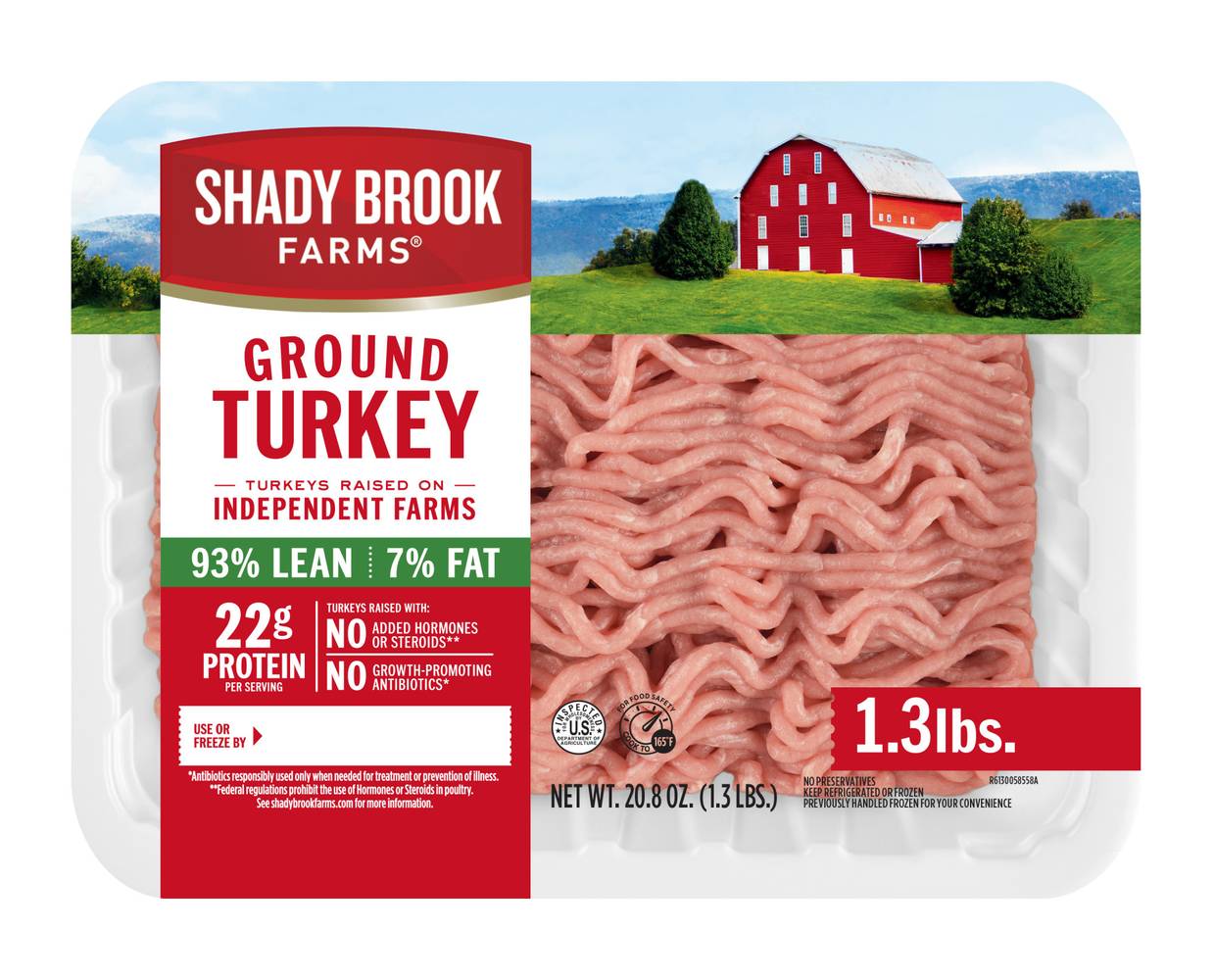 Shady Brook Farms 93% Lean Ground Turkey (20.8 oz)
