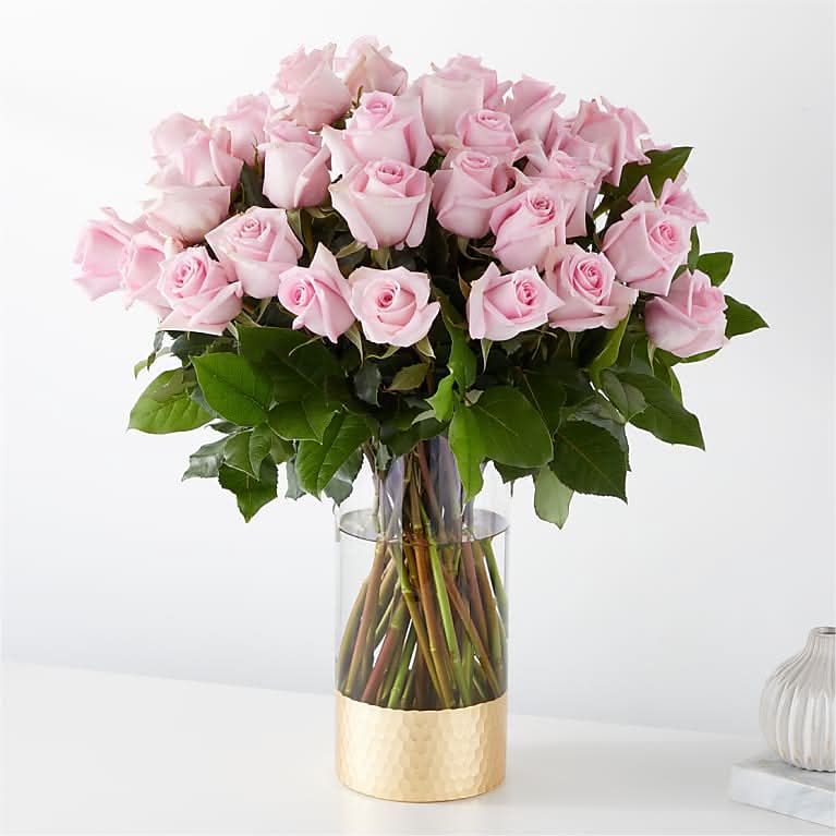 PICTURE PERFECT PINK ROSE BOUQUET - EXQUISITE