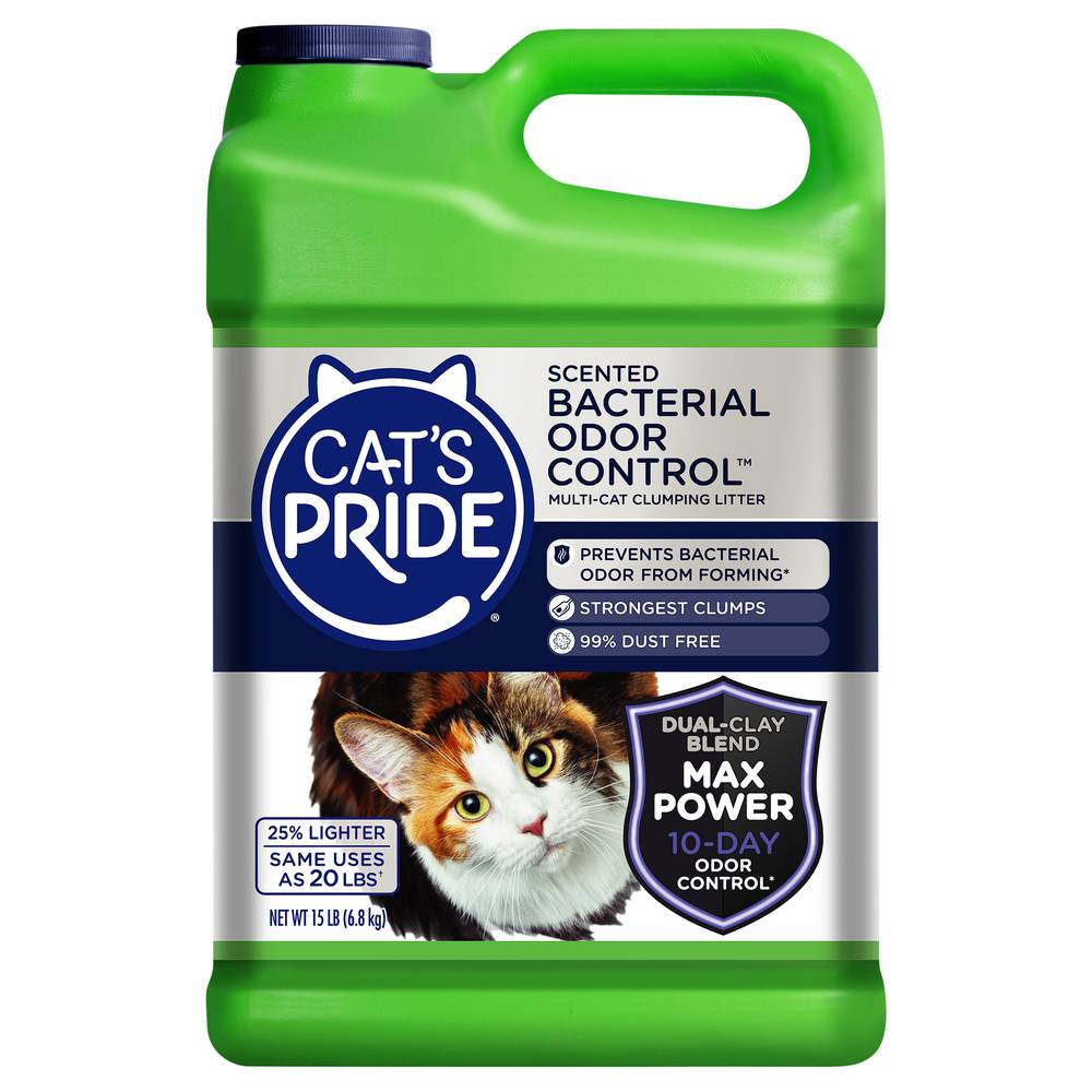 Cat's Pride Scented Bacterial Odor Control Litter