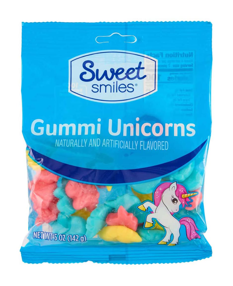 Sweet Smiles Unicorn Gummies 5 Oz