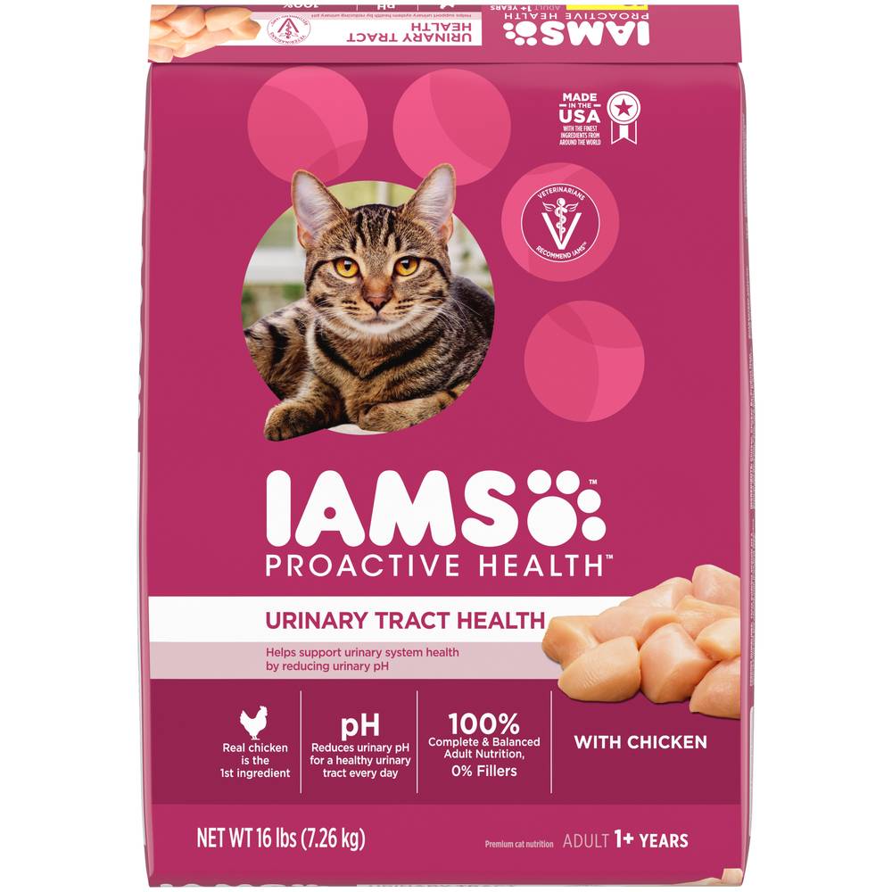 Iams Proactive Health Urinary Tract Health With Chicken Dry Cat Food