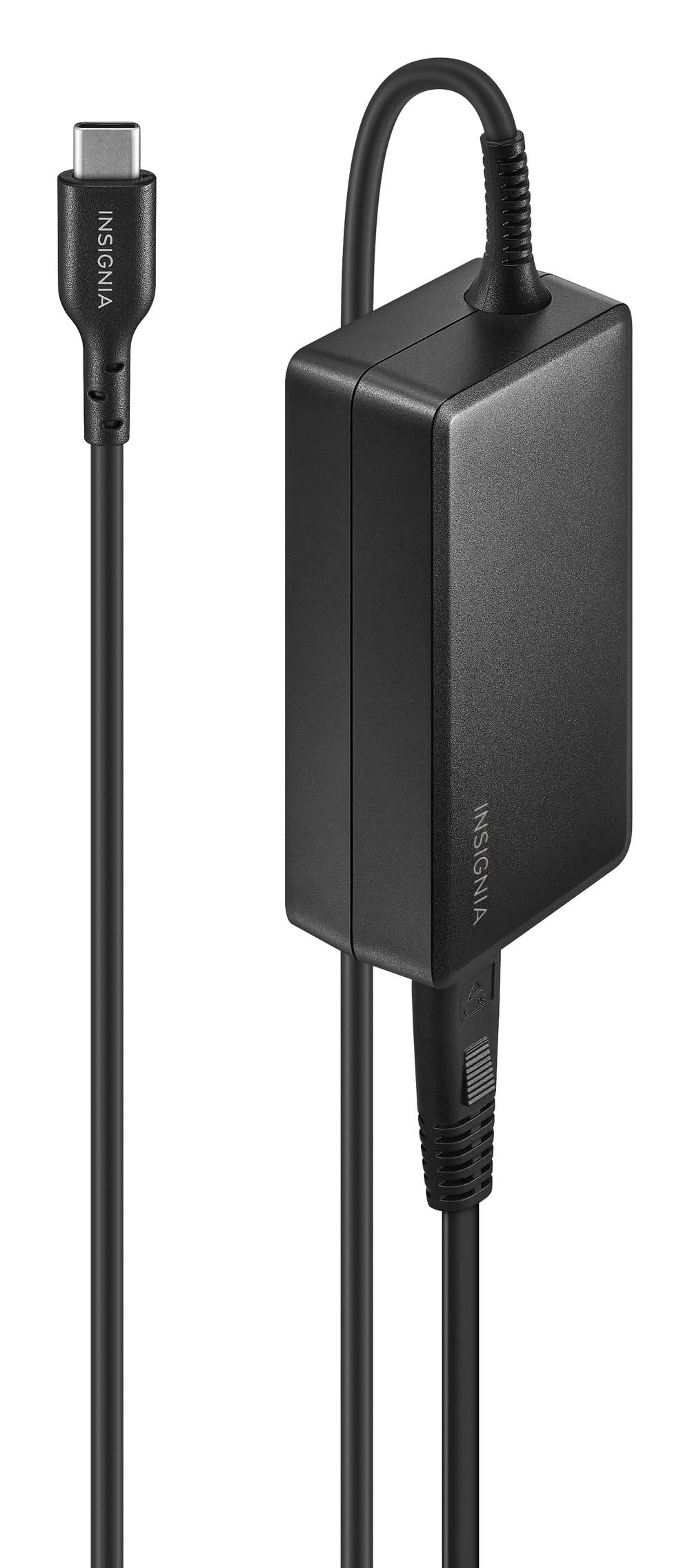 Insignia™ - 65W 8 ft. Laptop Power Adapter for USB-C Devices - Black