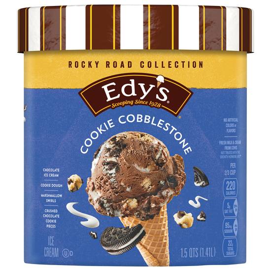 Edy's Cookie Cobblestone Ice Cream