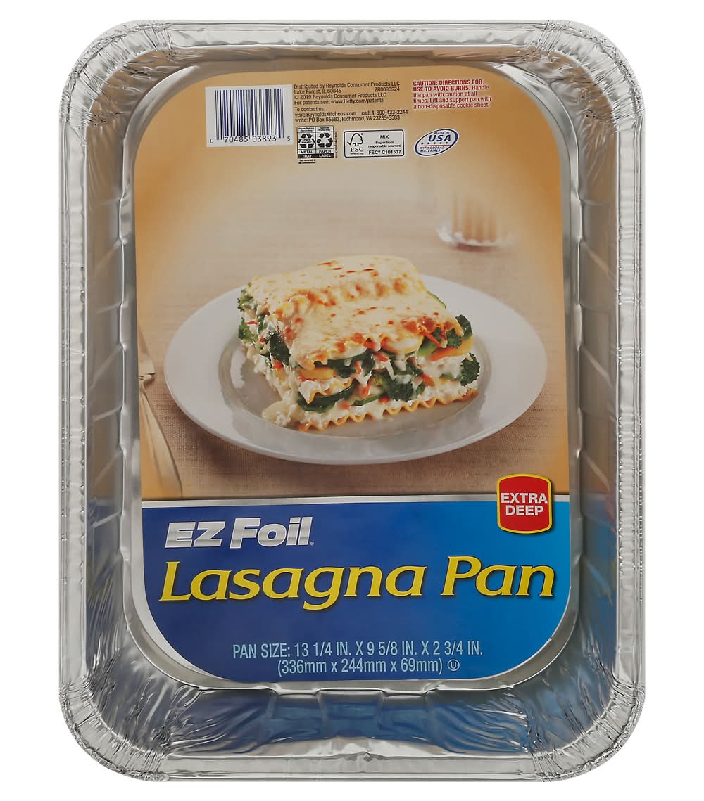 EZ Foil 13" X 9" Lasagna Pan