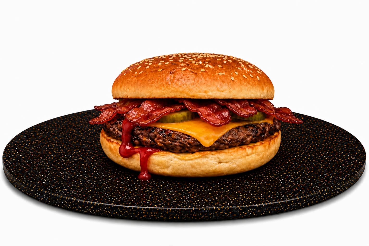 Bacon  cheese burger