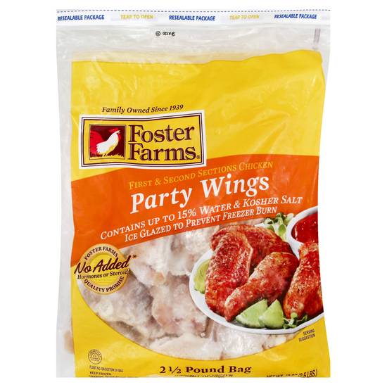 Foster Farms Party Wings (2.5 lbs)
