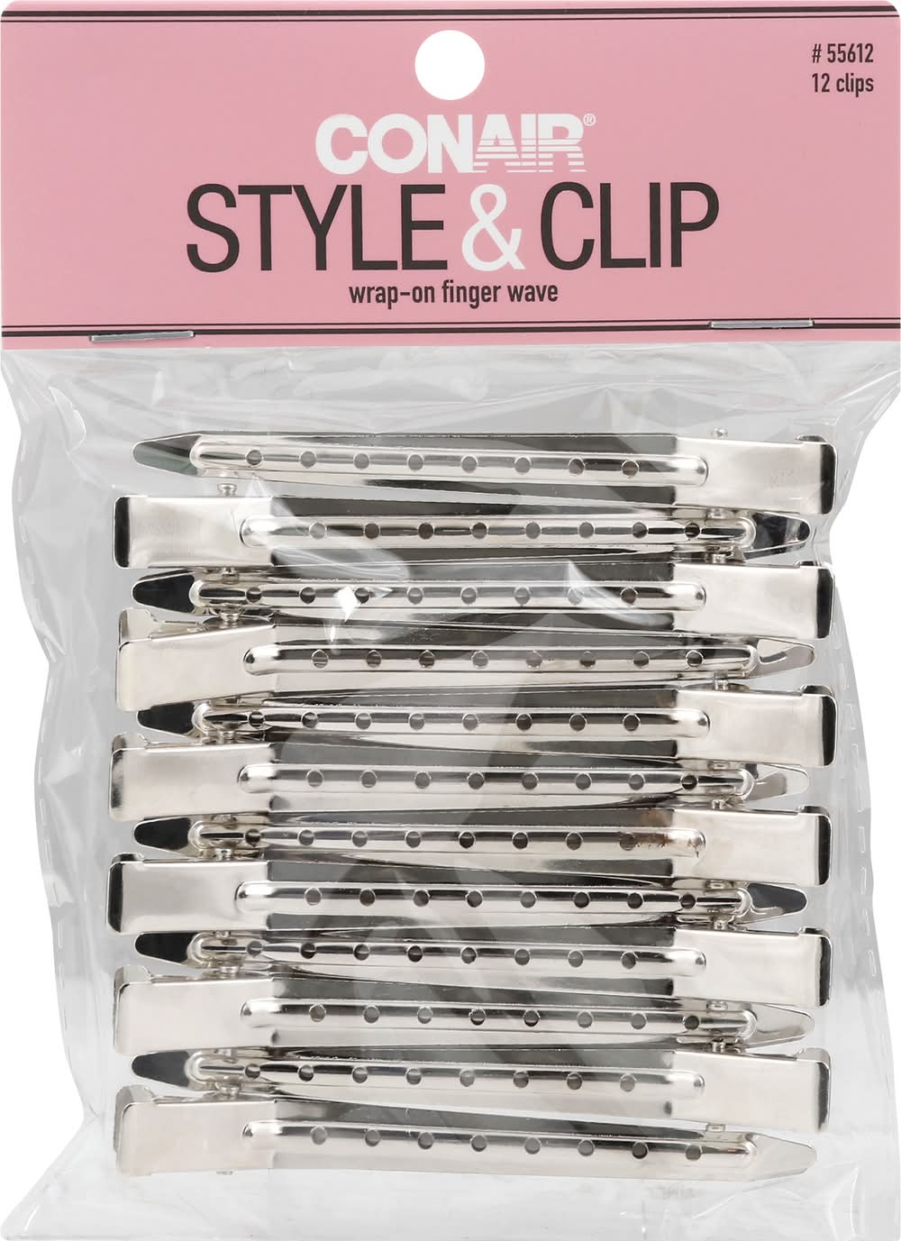 Conair Finger Wave Clips (2.4 oz, 12 ct)
