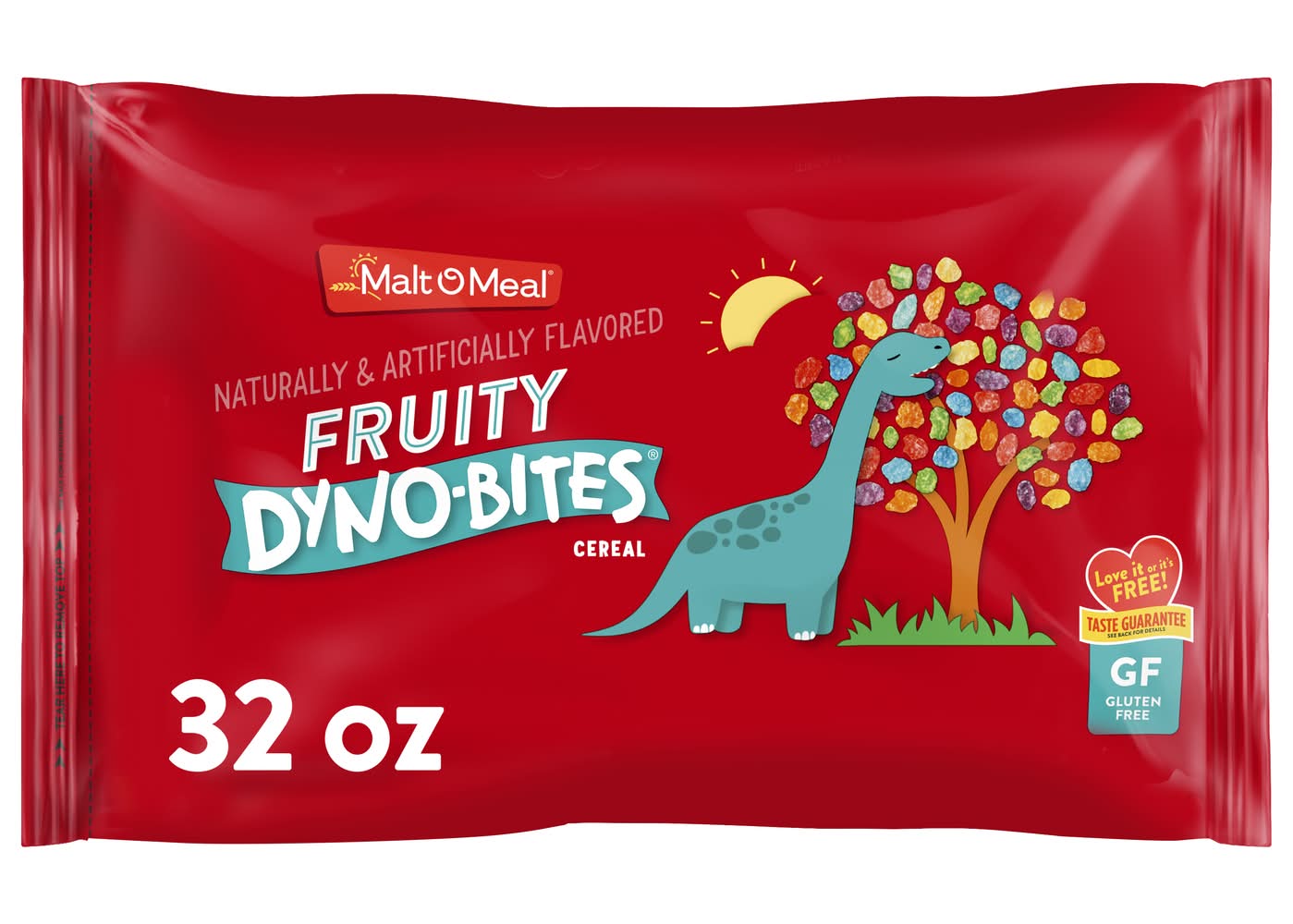 Malt-O-Meal Gluten Free Breakfast Cereal, Fruity Dyno-Bites (32 oz)