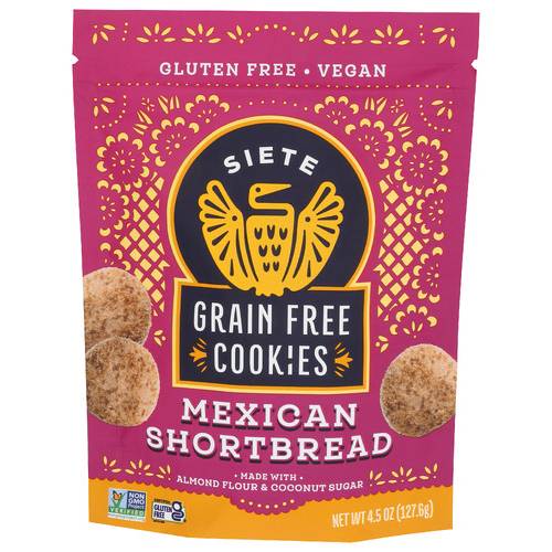 Siete Mexican Shortbread Grain Free Cookies