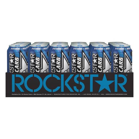 Rockstar Zero Carb Energy Drink (24 ct , 16 fl oz)