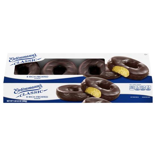 Entenmann's Rich Frosted Donuts (8 ct) (chocolate)