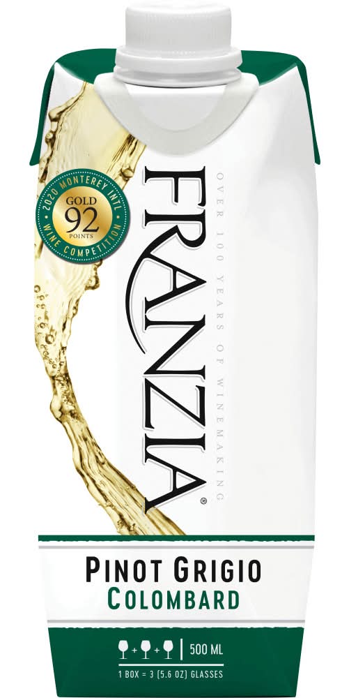 Franzia Pinot Grigio Colombard White Wine (500 ml)