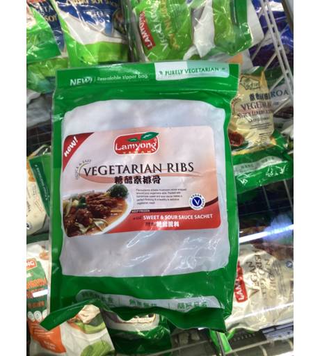 Lamyong Vegan Ribs & Sauce 600g