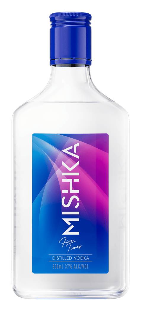 Mishka Blue Vodka 350 ml