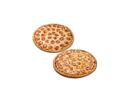 2 Pizzas Campero de 1 Ingrediente