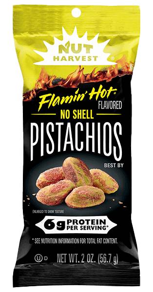 Nut Harvest® Flamin' Hot® No-Shell Pistachios