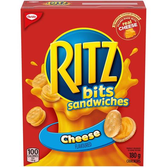 Ritz mini sandwiches à saveur de fromage (180 g) - bits sandwiches cheese (180 g)
