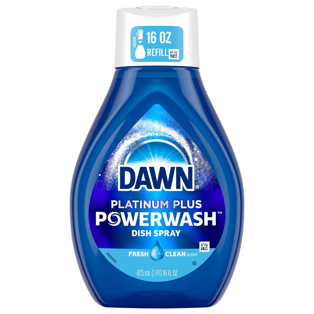 Dawn Powerwash Platinum Fresh Scent Dish Spray (16 fl oz)