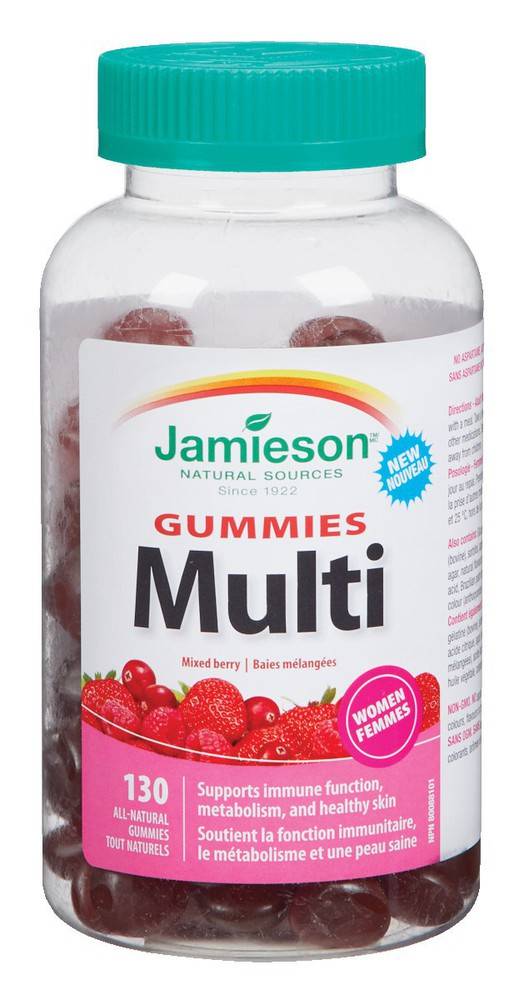 Jamieson Women Multi Gummies Mixed Berries (130 units)