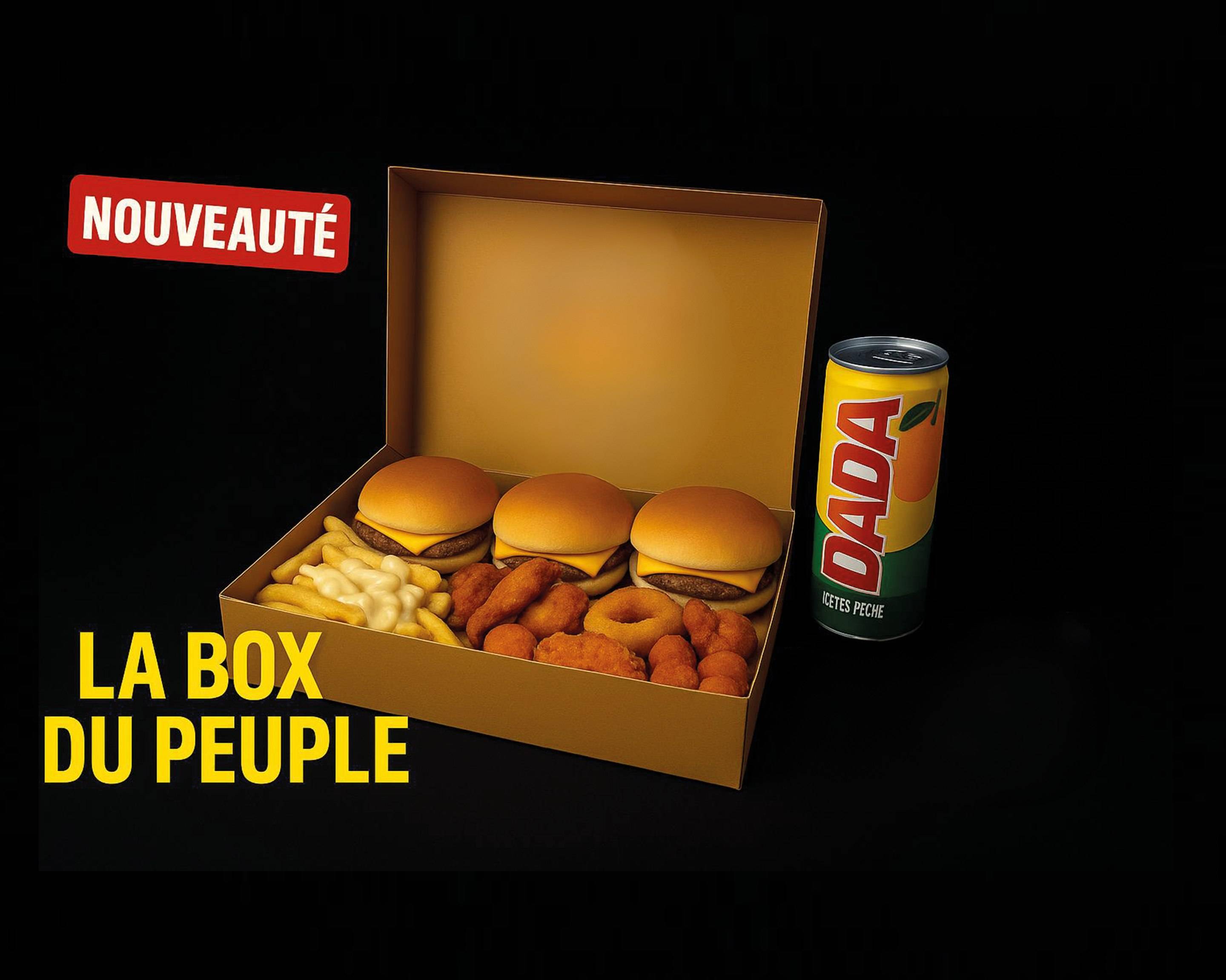 BOX DU PEUPLE menu, offres et prix - Livraison à Vaulx-en-Velin - Uber Eats