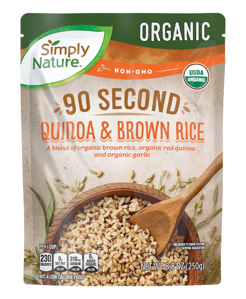 Simply Nature Organic Quinoa & Brown Rice (8.8 oz)