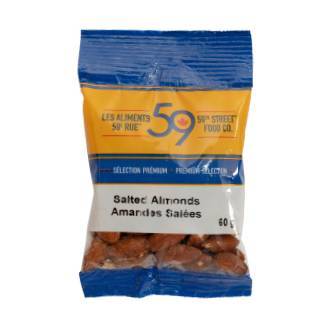 59Th Street Salted Almonds 60G