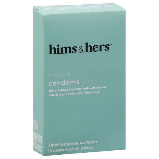 Hims & Hers Protect Condoms (8 ct)