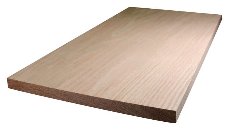 Alexandria Moulding 1 In. X 12 In. W X 4 Ft. L Oak Board #2/Btr Premium Grade