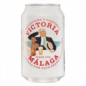 Cerveza Victoria de Málaga lata 33 cl.