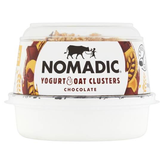 Nomadic Yogurt & Oat Clusters Double Choc (169g)