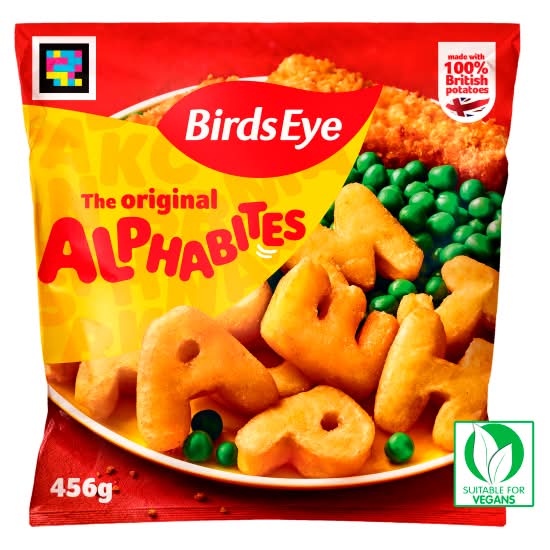 Birds Eye The Original Alphabites (456g)