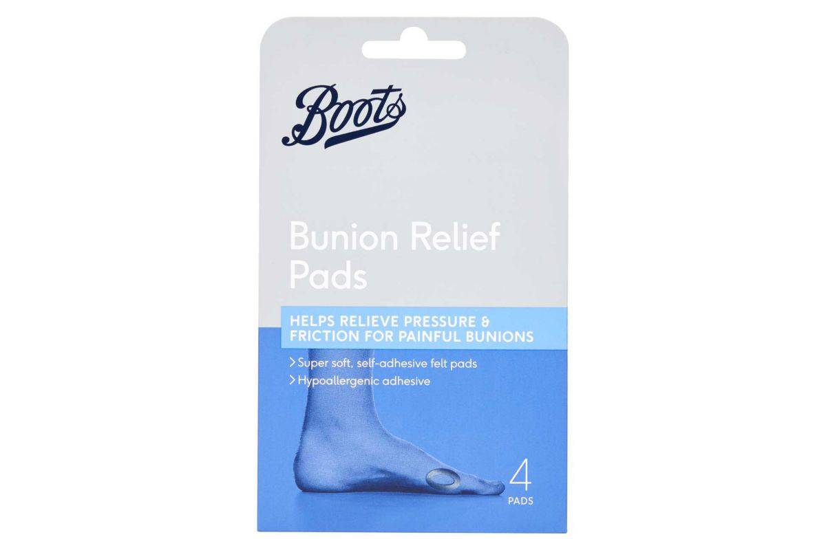 Boots Bunion Relief Pads (4 Felt Pads)