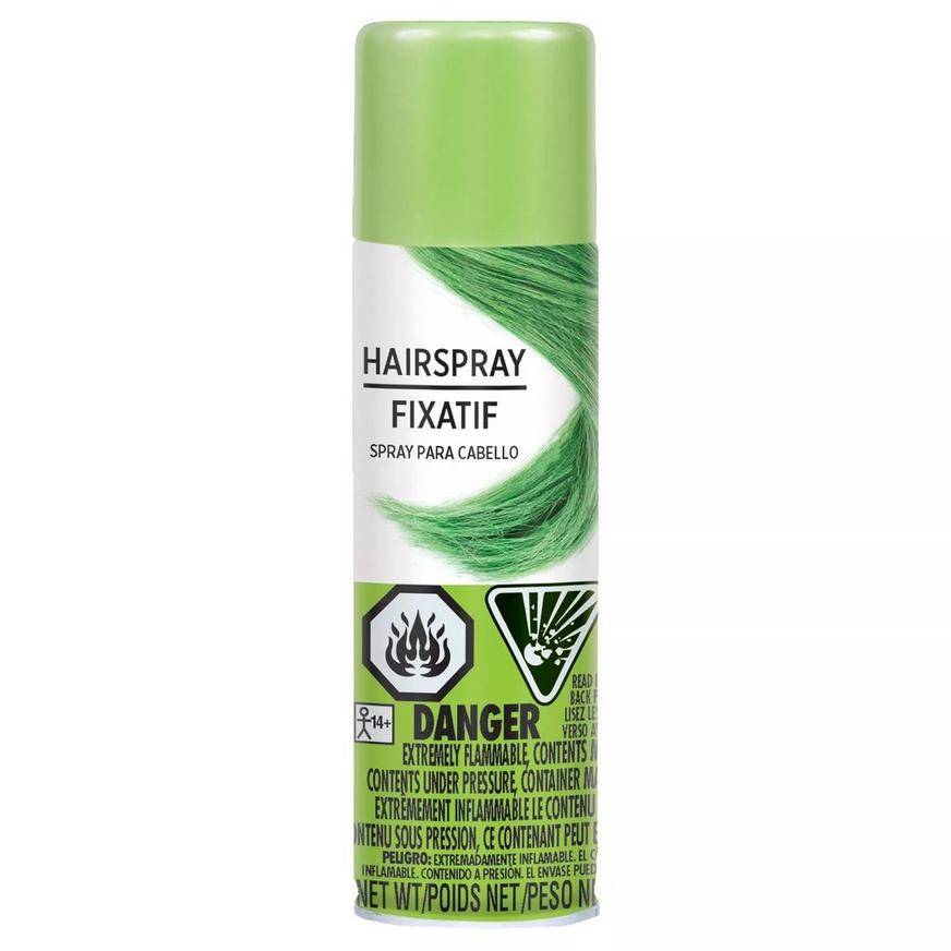 Party City Lime Green Hair Spray, Kiwi