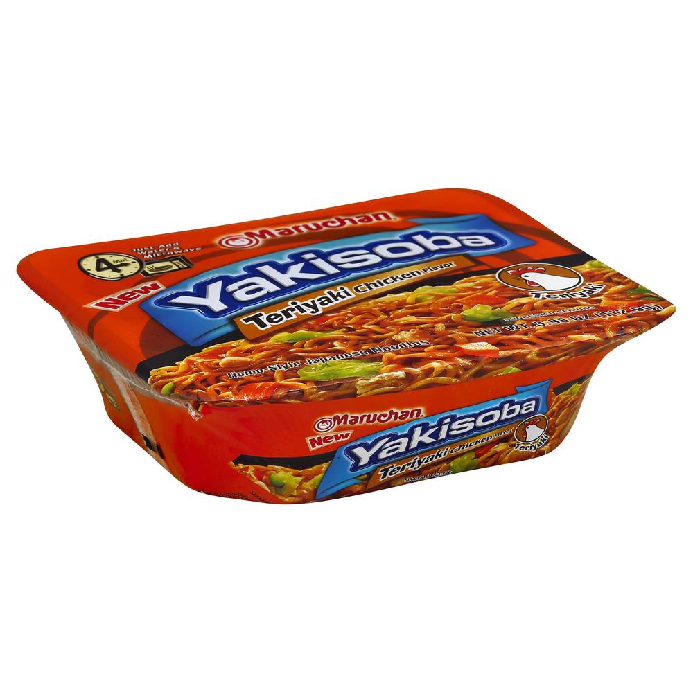 Maruchan Yakisoba Teriyaki Chicken Flavor Japanese Noodles Soup (4 oz)