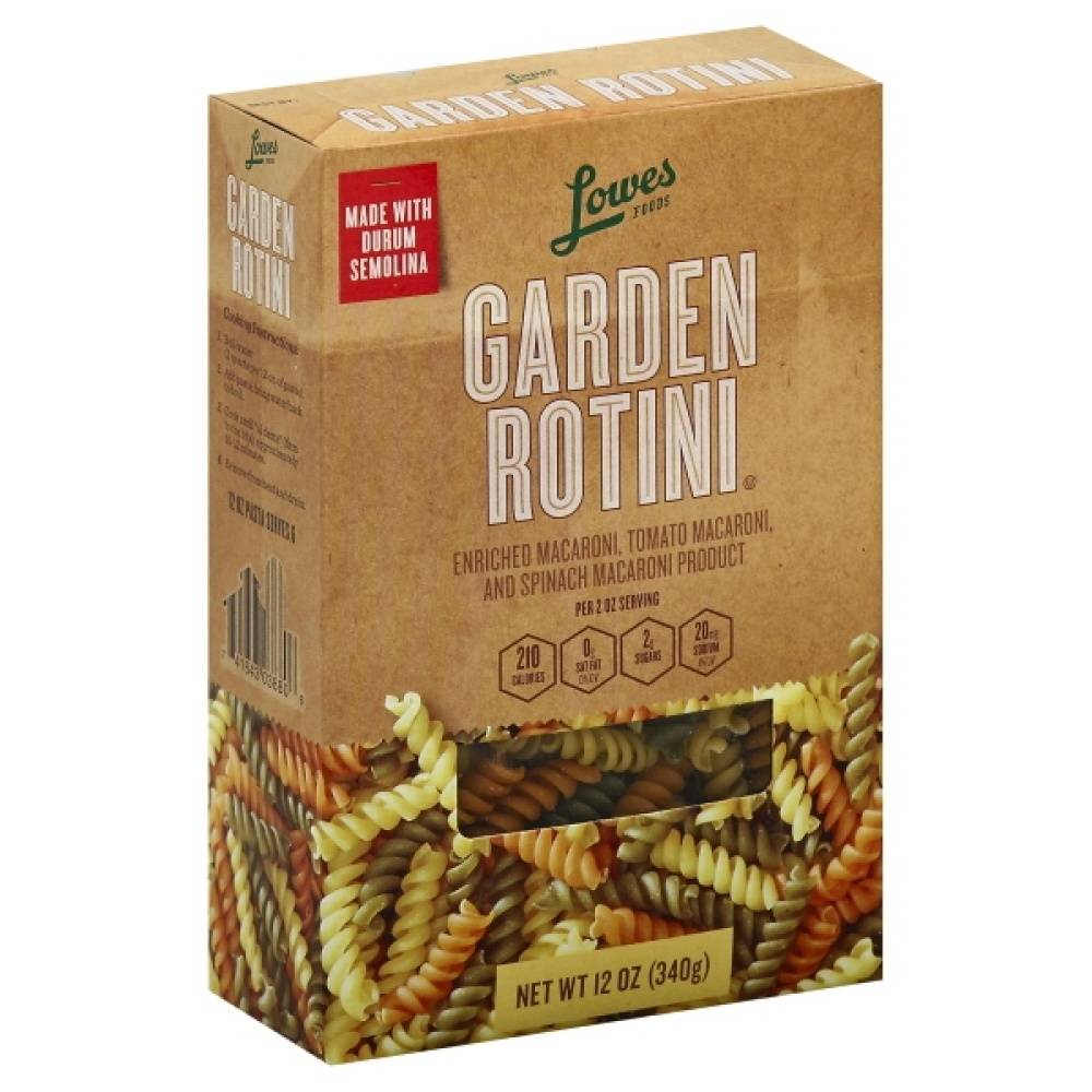 Lowes Foods Garden Rotini Rainbow Pasta