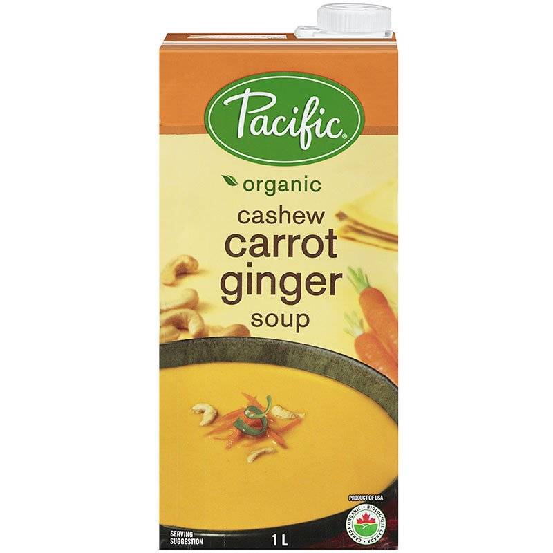 Pacific Foods Organic Cashew Carrot Ginger Soup Delivery Near Me