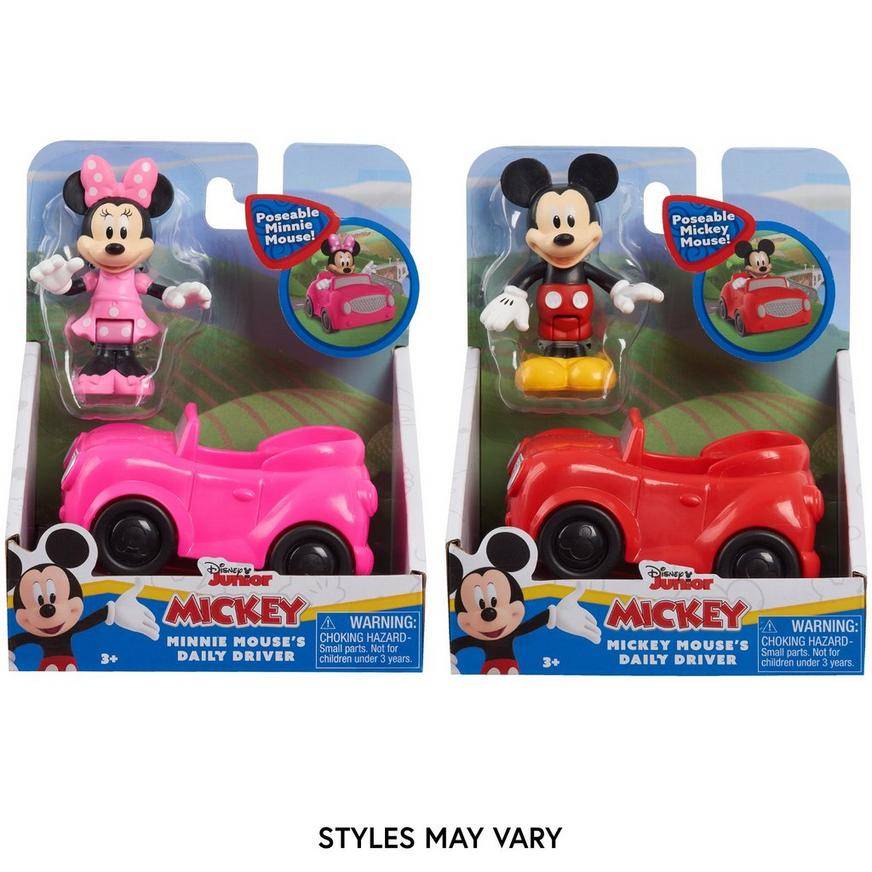 Mickey Mouse Action Figure And Car