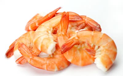 Shrimp Raw 31-40 Count Large Previously Frozen Service Case - 1 Lb