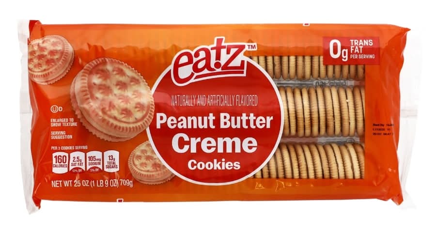 Eatz Peanut Butter Creme Cookies (25 oz)