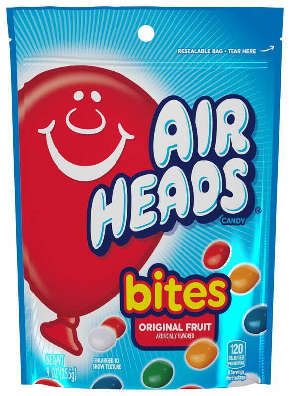 Airheads Bites Fruit Flavored Candy 9oz