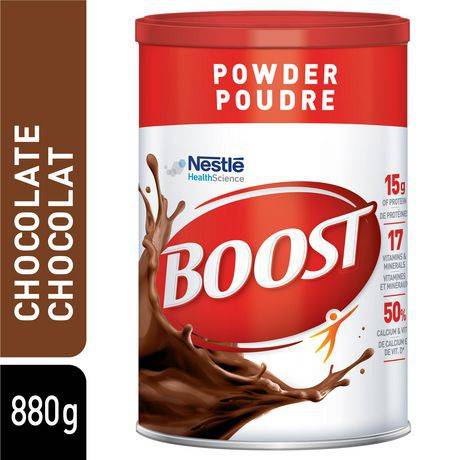 Boost Powder- Chocolate Instant Breakfast Drink Mix (pack of 1 | 1 x 880 g)