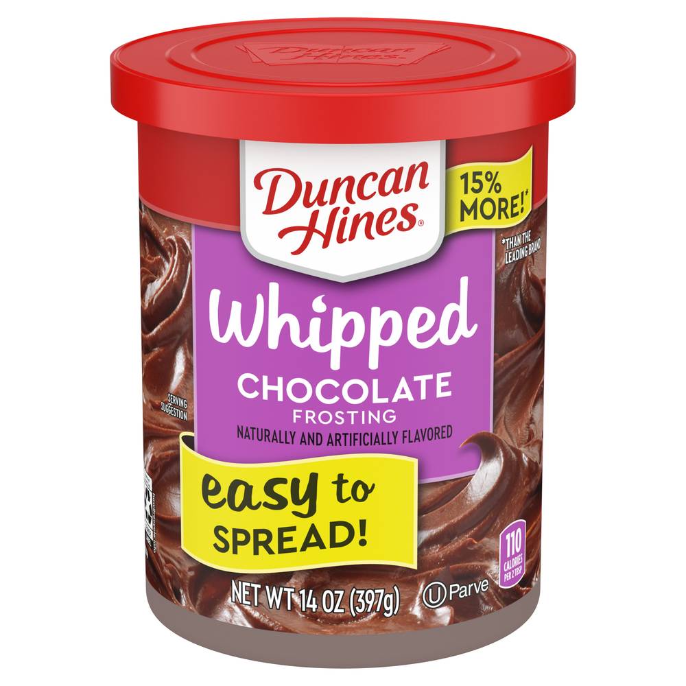 Duncan Hines Whipped Chocolate Frosting