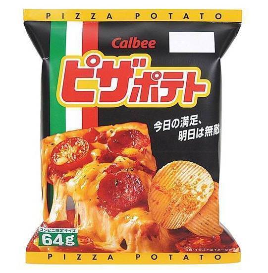 ピザポテト ポテトチップス - コンビニ限定サイズ (64g)