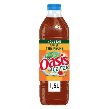 Oasis - Thé glacé saveur pêche (1.5 L)